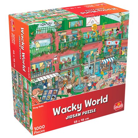 Wacky World Stay Safe Palapeli 1000p