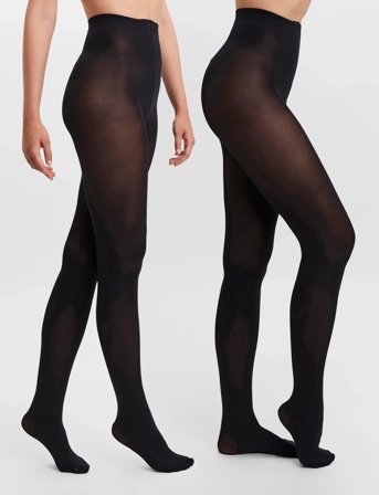 Vero Moda Vmlove Tights - 40 Den 2-Pack Noos - Black - M/L