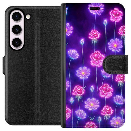 Yhteensopiva Lompakkokotelo Samsung Galaxy S23 Bloom Reverie Electric Petals