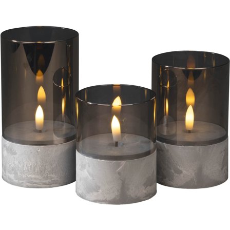 Konstsmide - LED-lys Ljus med glasdekoration LED Flerfärgad