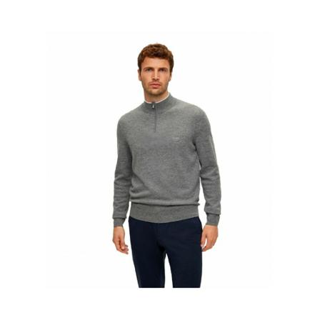 Hugo Boss, Knitwear Grijs, Heren, Maat:XL