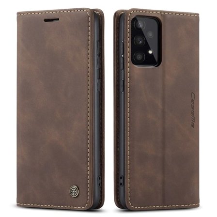 CASEME Retro Wallet Case for Samsung Galaxy A33 5G - Coffee