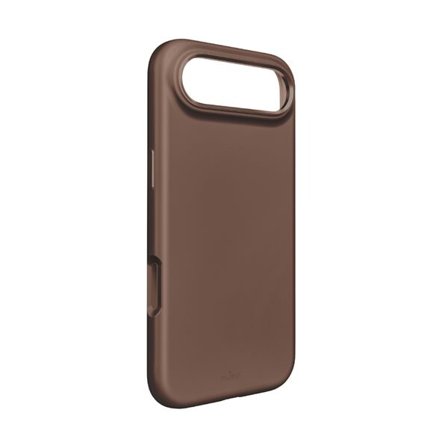 Pure Icon Mag Pro Liquid Silicone Case for iPhone 17 Air, MagSafe, kameran suojaus - ruskea