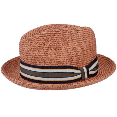 Seeberger - Orange straw Hatt - Salem Rust Straw Hat @ Hatstore