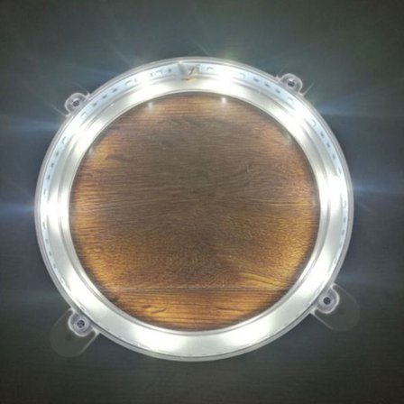 2ST LED Cornhole Lights Cornhole Ring Lampa VIT