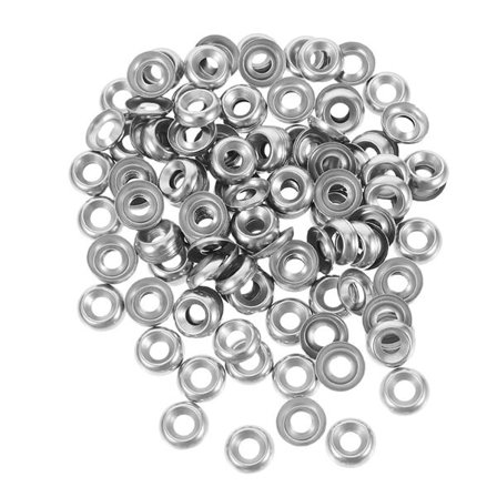 Inredningsbrickor 160 delar i rostfritt stål