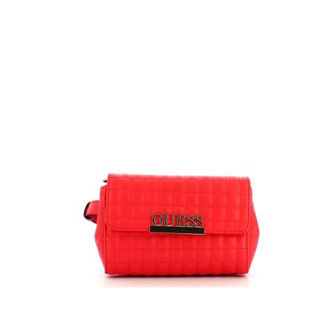 Guess, Quilted matrixi marsupium Czerwony, Kobieta, Rozmiar: ONE Size