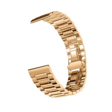Klockarmband för Apple Watch iWatch för 42-44-45-49mm fem-stål armband - guld