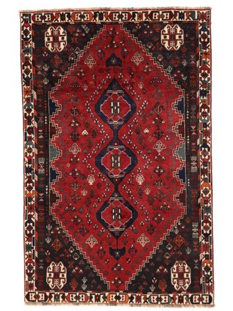 Médaillon Ghashghaï Fine Tapis 164X253 Laine