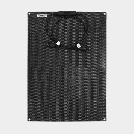 Flexibilní solární panel Juni Solar 60W Junction Box Black Edition, 60 W, monokrystalický, 12 V, 580 x 540 x 3 mm, černý