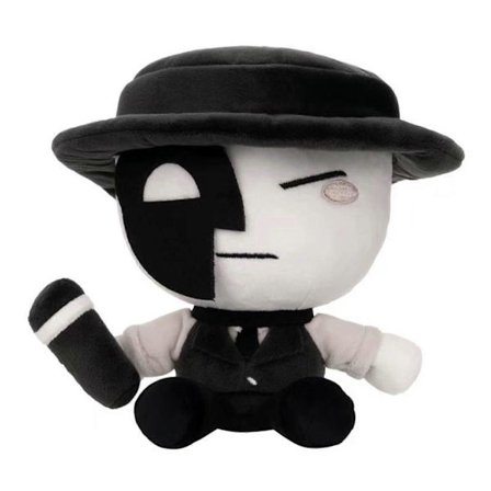 Die of Death -taiteellinen pelihahmo pehmolelu, pehmeä keräilyesine pelifaneille, lahja makuuhuoneeseen tai toimistoon