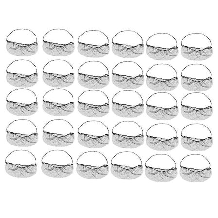 100 stk. Skjeggnett Matservering Skjeggtrekk Skjeggvern Komfortable Beskyttende Skjeggtrekk Skjegg