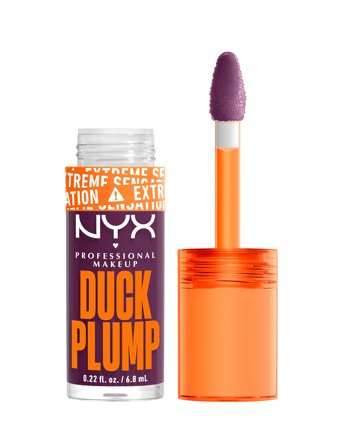 NYX Professional Makeup Nyx Professional Makeup Duck Plump Lip Lacquer 17 Pure Plum-P 7Ml - Nude - 7 ml
