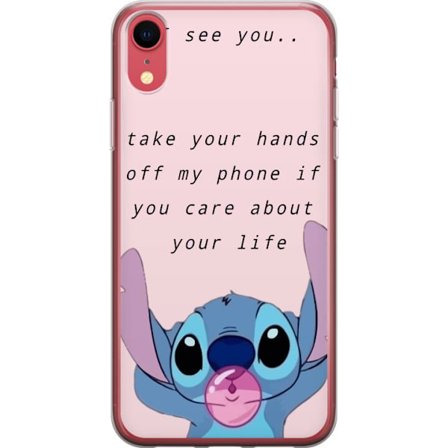 Kompatibelt Mobilskal till Apple Apple iPhone XR Stitch Lycka till