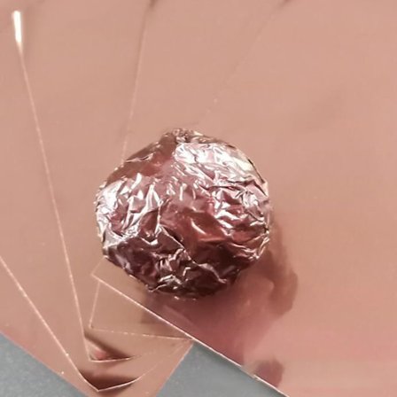 100st Folie Godis Paket Papper Choklad Aluminium Godis Socker