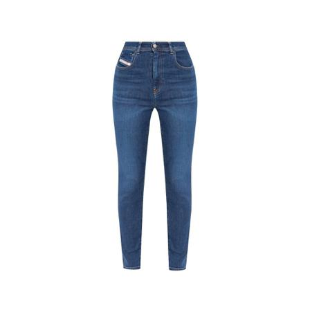 Diesel, 1984 Slandy-High jeans Blauw, Dames, Maat:W33 L32,Patches