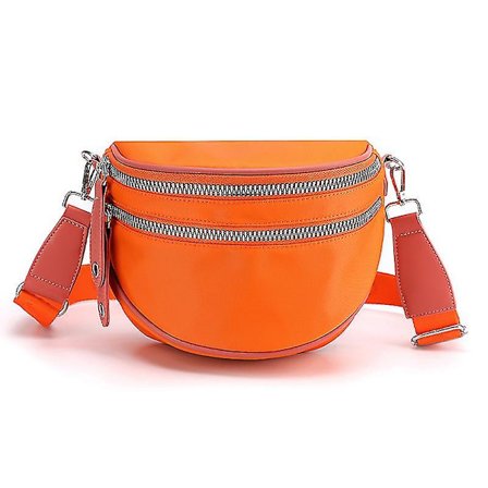 Crossbody Bag Dam Bred Strap Bum Bag Dam Snygg axelväska Ryggsäck -HG