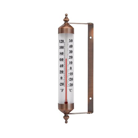10 tum ny premium stål inomhus/utomhus termometer trådlös dekorativ