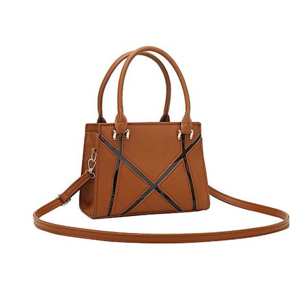 Dam axelväska Retro Klassisk Handväska Pu Läder Koppling Väska Med Dragkedja