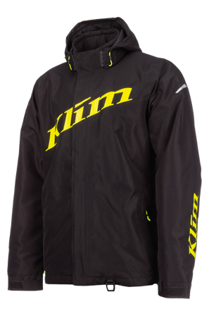 Klim Instinct Snow Jacket Black/Hi-Vis L