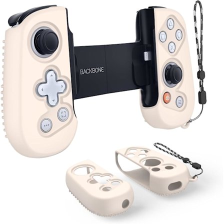 Til Backbone One 1 Etui, Håndtagsgreb Cover Etui til Backbone One 1. Gen Mobilspil Controller, Silikon Anti-Drop Etui med Snøre