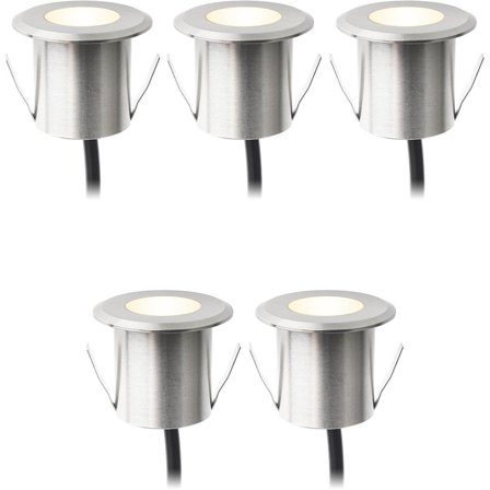 LightsOn - Hagebelysning Dexter x 5 (silver) Sølv