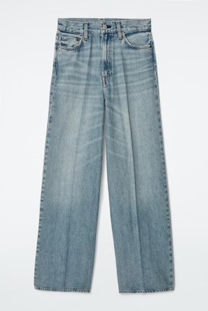 COS Women's Tide Jeans Med Vida Ben in Blå