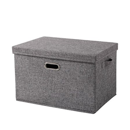 Store Bins med Lopp (34 x 24 x 18 cm) med Lokk [1