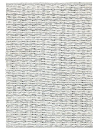 Lavable Tappeto Per Interni/Esterni Nano Blu/Bianco