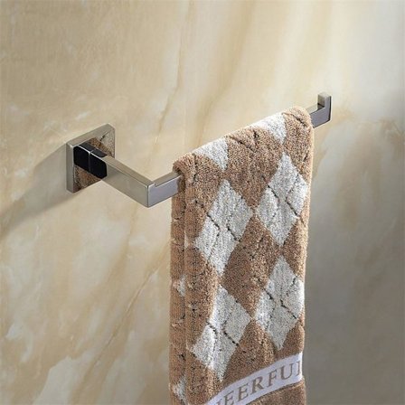 304 ruostumattomasta teräksestä valmistettu pyyheteline, kromattu metallipinta, kiillotettu peili - Kylpyhuone