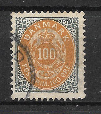 Danmark 1920 - AFA 31Cy - Stemplet