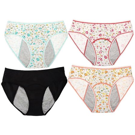 stk Teen Piger Menstruationsundertøj Menstruations Trusser Bomulds Menstruations Trusser