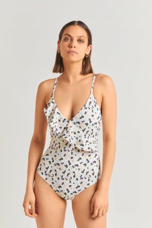 Malina - Riviera swimsuit - XS - Jardin