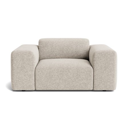 Soma lænestol - Genesis Grå/Beige - 161x101x75 - Lænestol