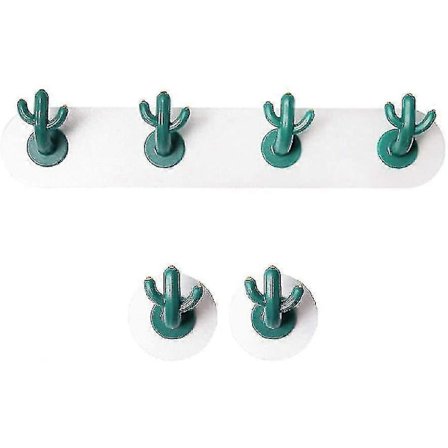 Kaktus Vægkroge, Knagerække Vægmonteret Hængekroge Moderne Indretning