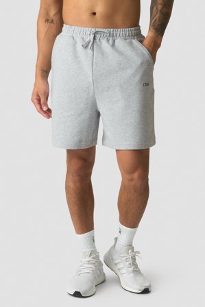 ICANIWILL - Stride Sweat Shorts Light Grey Melange ICIW
