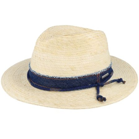 Stetson - Beige straw Hatt - Traveller Palm Beige Straw Hat @ Hatstore