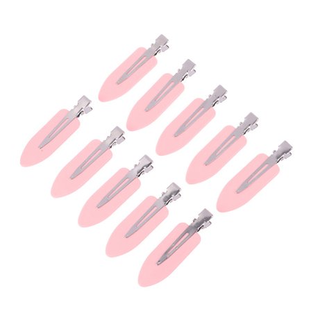 10 stk/sæt No Bend Seamless Hair Clips Makeup Clip Vask Ansigt