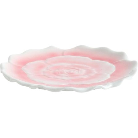 Färgad Ros Keramisk Kaffemugg Vattenkopp, Fat, Tallrik, Kannset för kontor hem restaurang café tehus - Rosa Ros Mugg