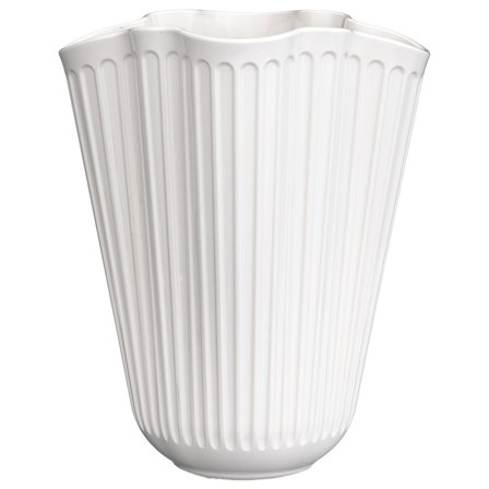 Kähler Hammershøi Unfold vase 16,5 cm, hvit