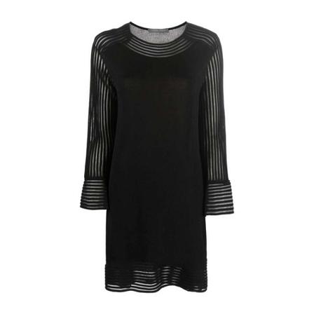 Alberta Ferretti Short Kjole Sort, Dame