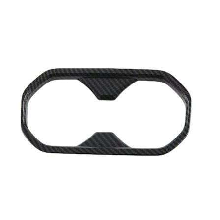 For MG 4 MG4 EV Mulan 2023 Bil Midtkonsoll Koppholder Panel Deksel Trim Dekor Tilbehør-ABS Fiber
