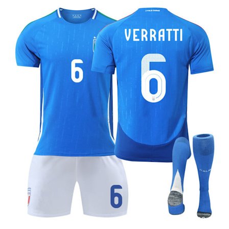 2425 Italiensk fotbollströja VERRATTI Jersey set B