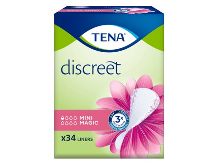 Tena Discreet Mini Magic, 34 stk.