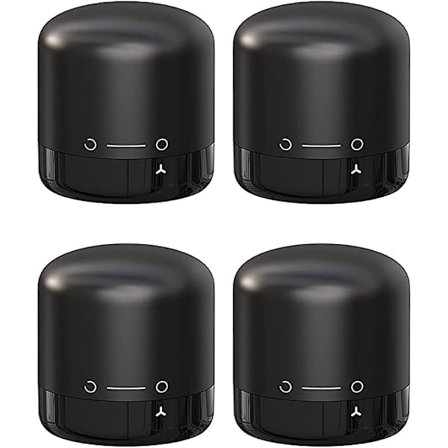 Genanvendelige fødevaregodkendte silikone vinpropper til vinflasker (pakke med 4)