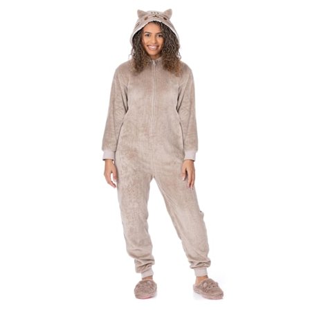 Pusheen Dam Jumpsuit i Brun