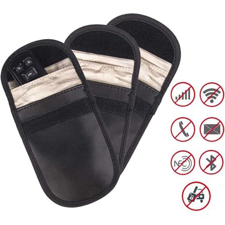 Signalblockerande påse för bilnycklar, Faraday-påsar för nyckellösa bilnycklar