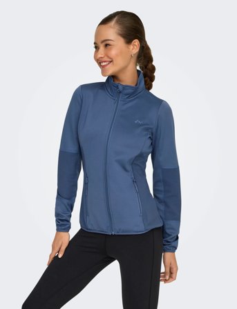 Only Play Onpjetta Hn Fz Ls Fleece Jck Noos - Blue - S