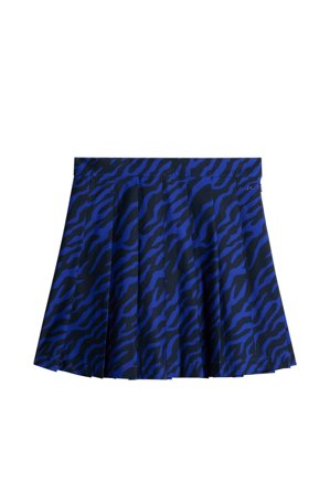 J.Lindeberg - Golf - Adina Print Skirt - Blue - Frau - M