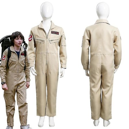 Nye Kids Ghostbusters Cosplay Costume Jumpsuit antrekk Halloween Carnival Dress -